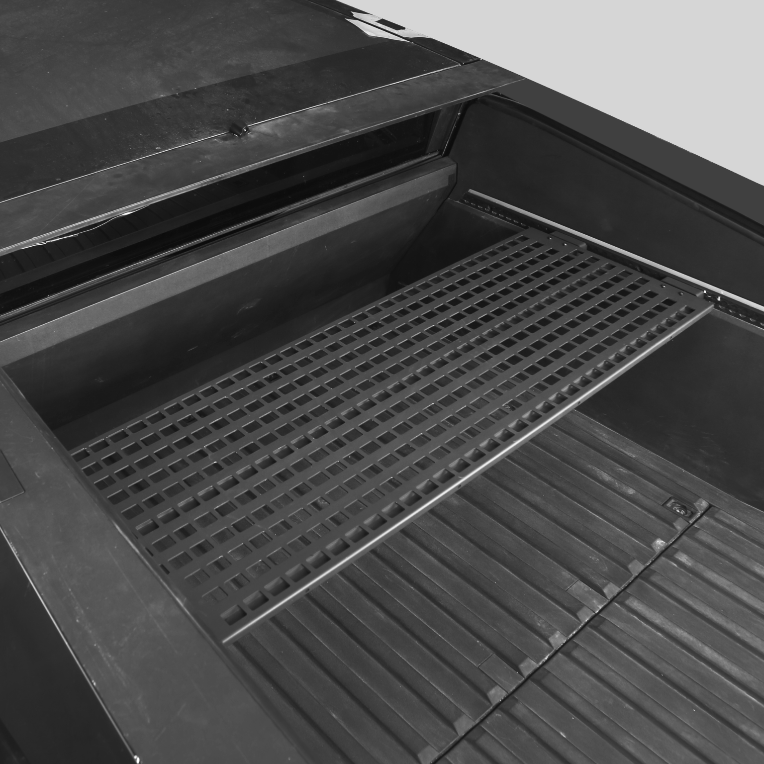 Tesla Cybertruck L-Track Molle Trunk Bed Shelf Level Molle Panels