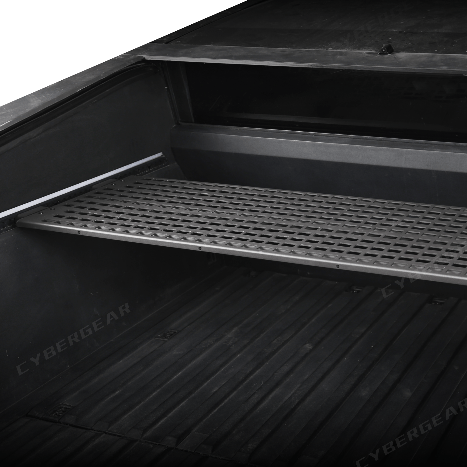 Tesla Cybertruck L-Track Molle Trunk Bed Shelf Level Molle Panels