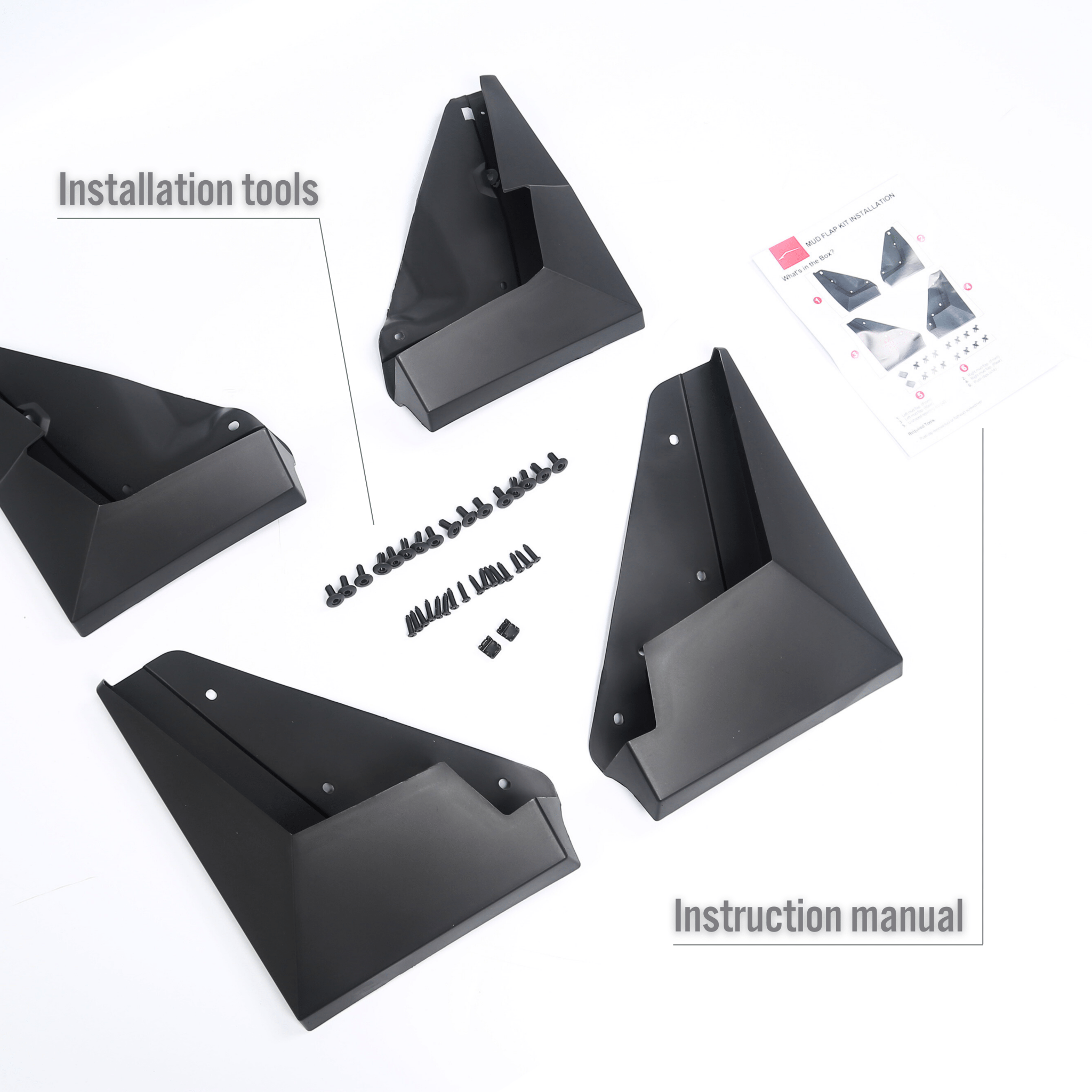 Tesla Cybertruck Mub Flaps Set (Full Set)