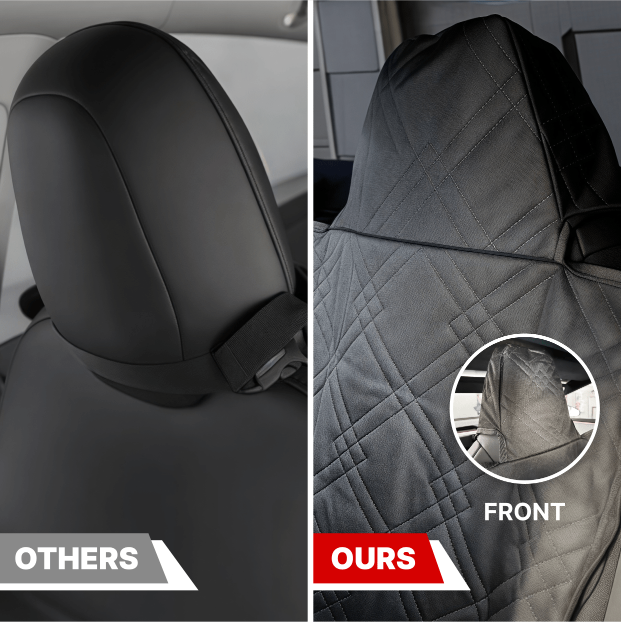 Tesla Cybertruck Pet Rear Seat Cover