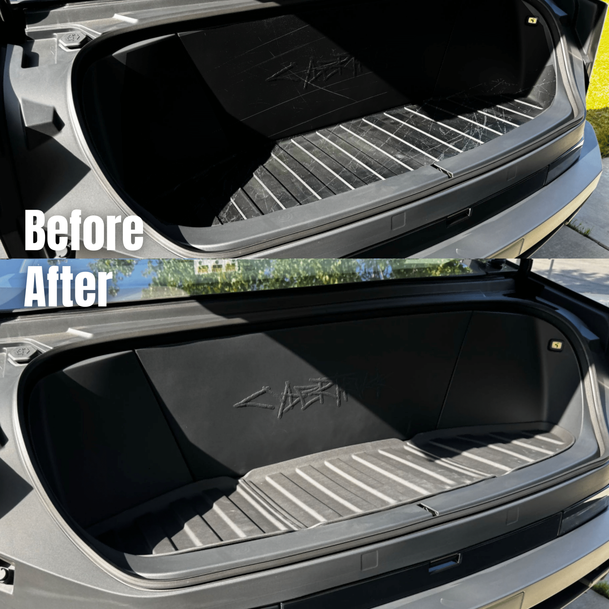 Tesla Cybertruck Trunk Bed Mat Set