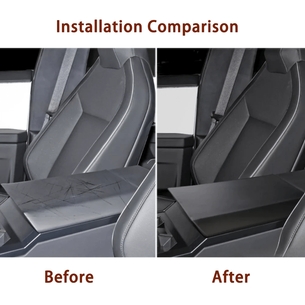 TPE Console Armrest Cover for Tesla Cybertruck