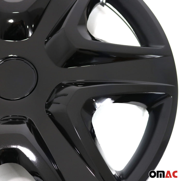 15" 4x Wheel Covers Hubcaps for Toyota Camry Black
