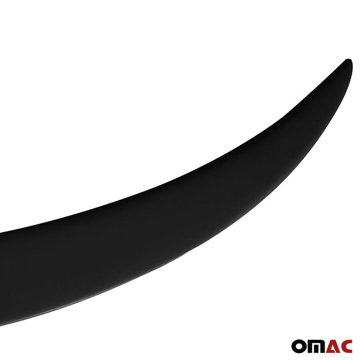 Rear Trunk Spoiler Wing for Mercedes CLA C117 2013-2019 ABS Black 1Pc
