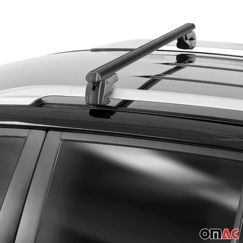 2008-2011 Mazda Tribute Roof Rack Cross Bars Black