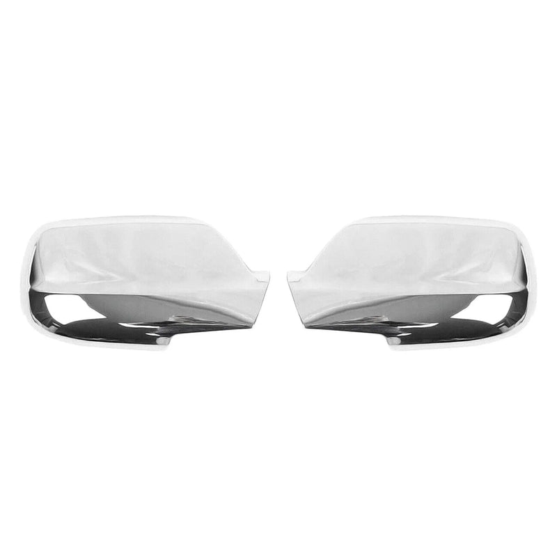 2005-2010 Jeep Grand Cherokee Side Mirror Cover Caps Chrome Silver 2 Pcs