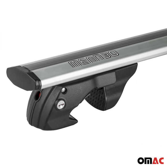 Alu Roof Racks Cross Bars Carrier for Infiniti QX50 2014-2017 Silver 2Pcs
