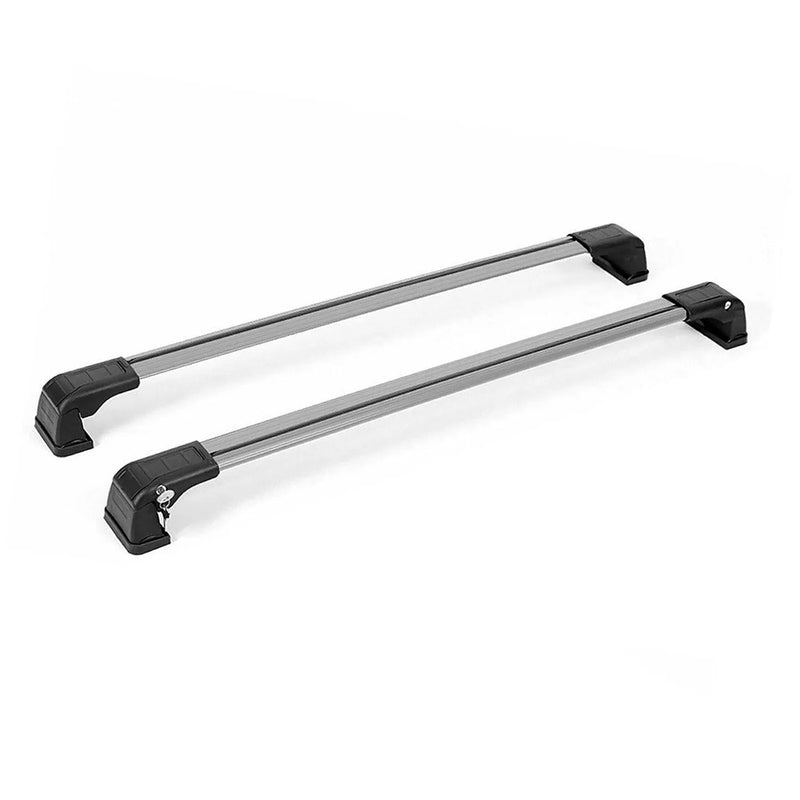 Roof Rack Cross Bars Carrier Aluminium for Porsche Cayenne 2003-2010 Gray 2Pcs - OMAC USA