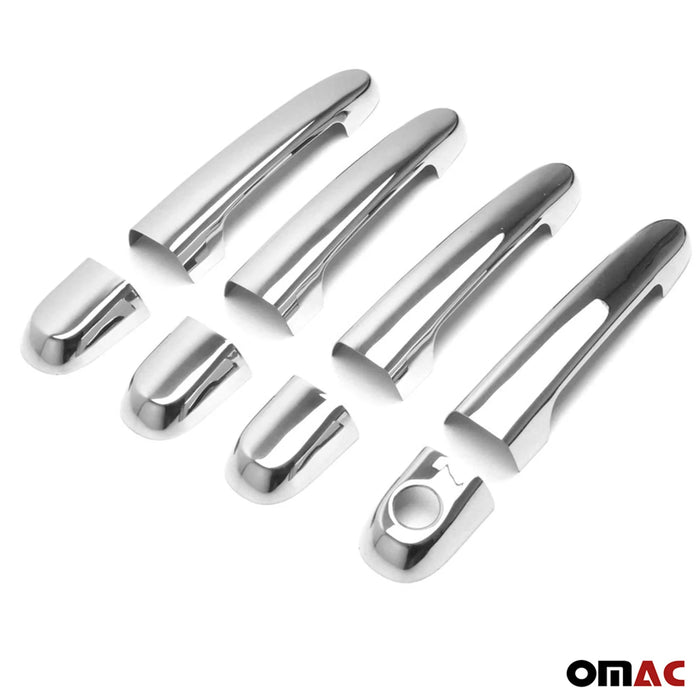 Car Door Handle Cover Protector for Hyundai Accent 2006-2011 Steel 8 Pcs