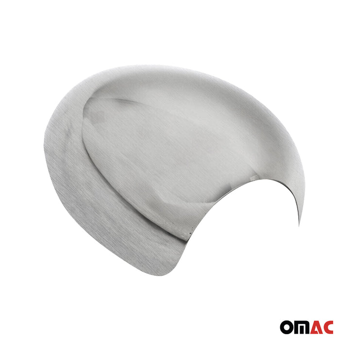 Side Mirror Cover Caps Fits Mini Cooper Clubman R55 2008-2014 Brushed Steel 2x