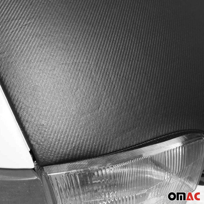 OMAC Car Bonnet Mask Hood Bra Diamond for VW Beetle 2012-2019 Black 1 Pc