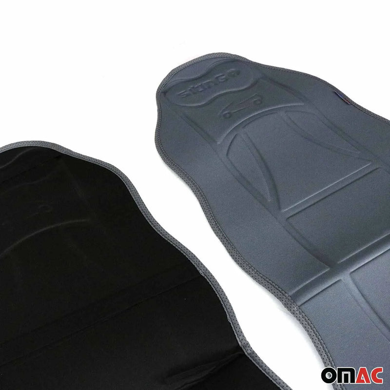 Smart Car Seat Protector Cushion Cover Mat Pad Gray Gray 2 Pcs