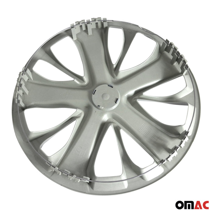 4x 15" Wheel Covers Hubcaps for Acura Silver Gray