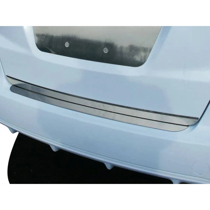 2009-2013 Honda Fit Rear Bumper Accent 1Pc Stainless Steel Silver