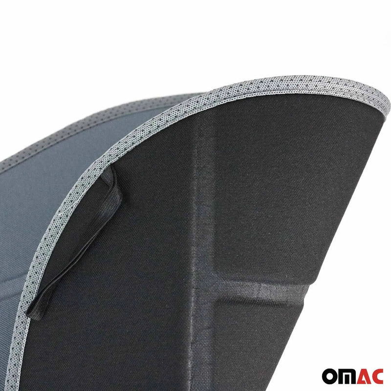 VW Car Seat Protector Cushion Cover Mat Pad Gray Gray 2 Pcs