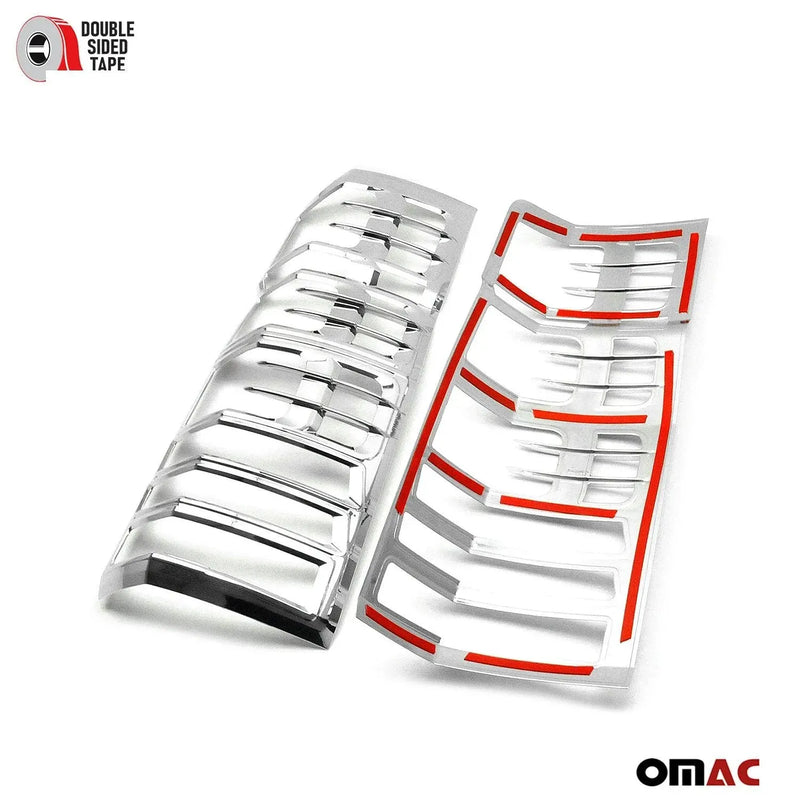 Trunk Tail Light Trim Frame for Mercedes Sprinter W906 2006-2018 Chrome 2 Pcs - OMAC USA