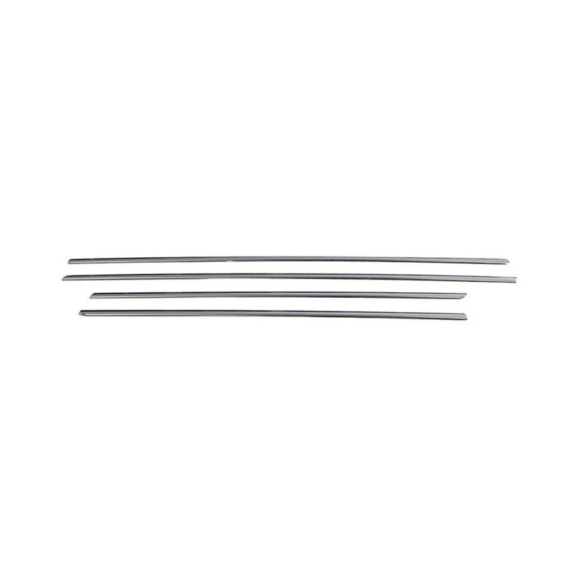 Window Molding Trim Streamer for BMW 1 Series F20 2012-2019 Stainless Steel 4x - OMAC USA