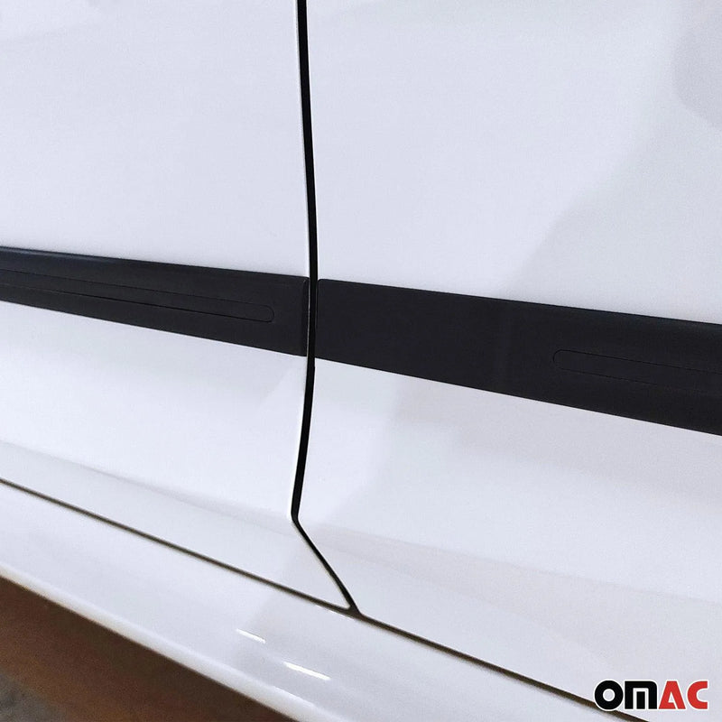 GMC Side Door Molding Trim Skirt Garnish Black 4 Pcs