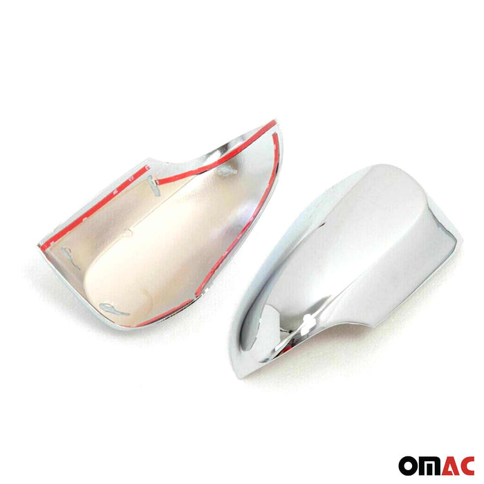 Side Mirror Cover Caps Fits Toyota Corolla 2014-2019 Chrome Silver 2 Pcs