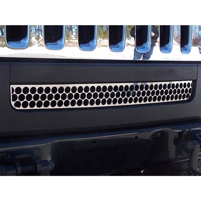 2006-2009 Hummer H3 Stainless Steel Grille Accent 1 Pc