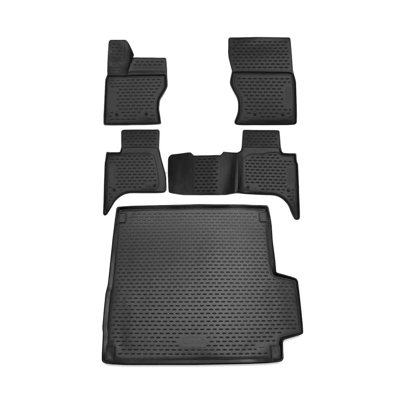 2014-2022 Land Rover Range Rover Sport Floor Mats & Cargo Liner Full Set All Weather Black