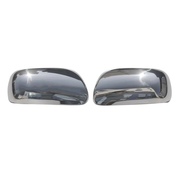 Side Mirror Cover Caps Fits Toyota Camry 2007-2011 Steel Silver 2 Pcs