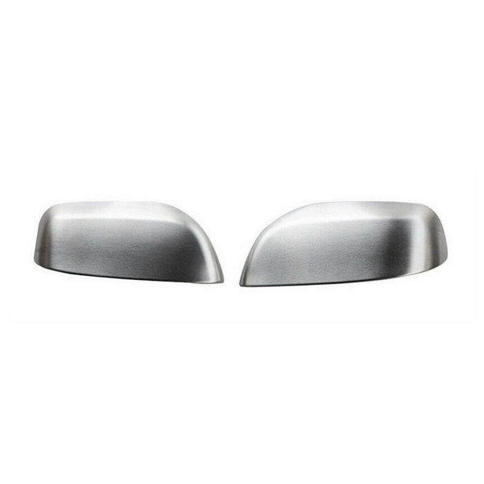 Side Mirror Cover Caps Fits Lexus GX 460 2010-2019 Brushed Steel Silver 2 Pcs