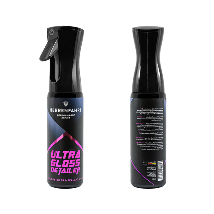 Ultra Gloss Detailing Car Care Shine Sealant Color Protection Restorer Spray