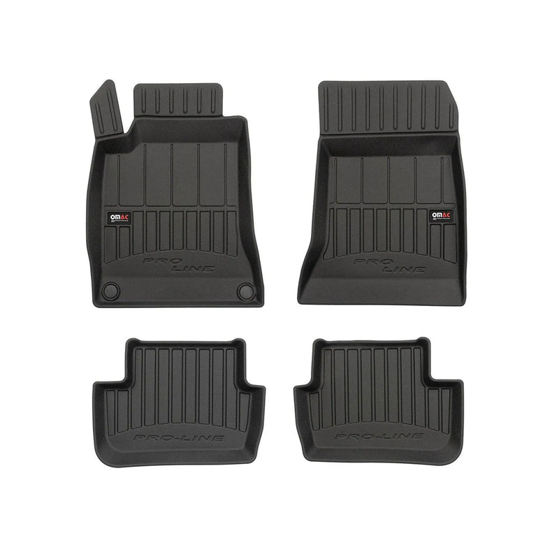 2015-2019 Mercedes GLA Class X156 Premium Floor Mats Liners Full Set All Weather Heavy Duty Black