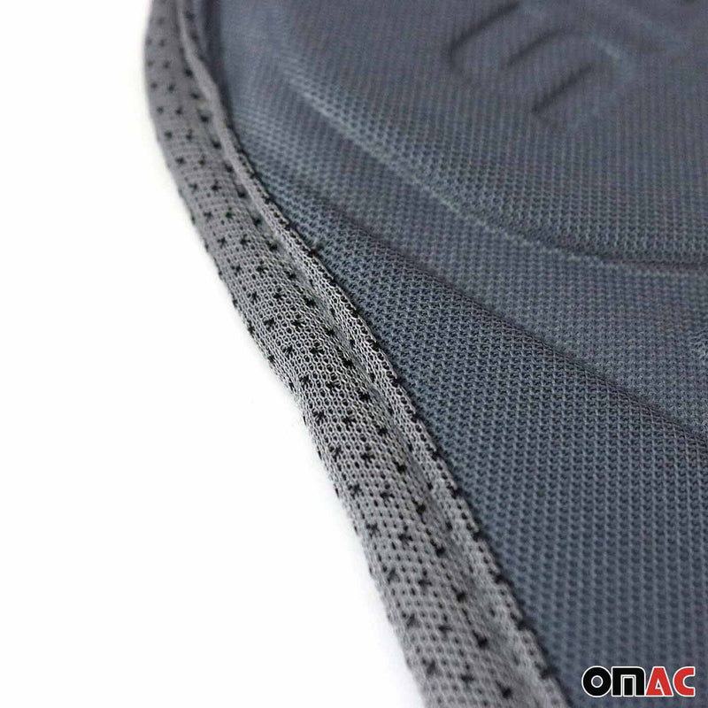 Audi Car Seat Protector Cushion Cover Mat Pad Gray Gray 2 Pcs