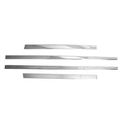 2018-2024 Mitsubishi Eclipse Cross Side Door Molding Trim Stainless Steel Silver 4x