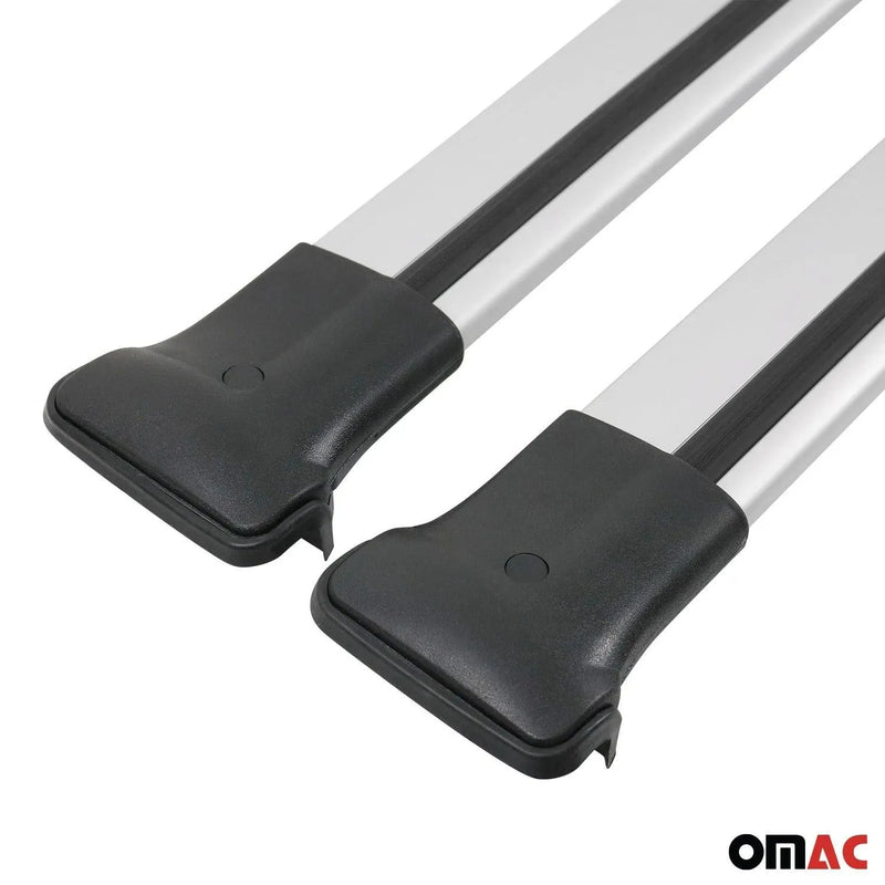 Roof Rack Cross Bars Luggage Carrier for VW Touareg 2011-2018 Gray 2Pcs - OMAC USA