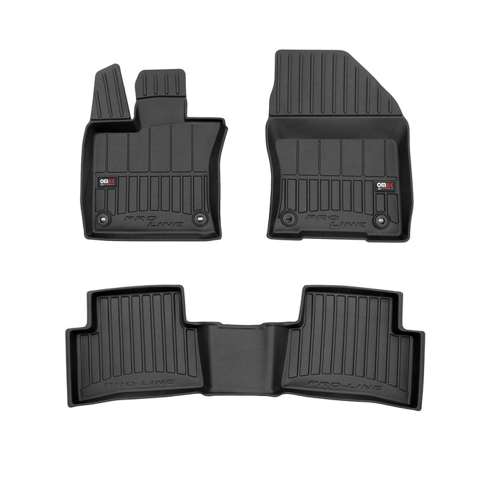 OMAC Premium Floor Mats for Ford Mustang 2015-2021 All-Weather Heavy Duty 4x
