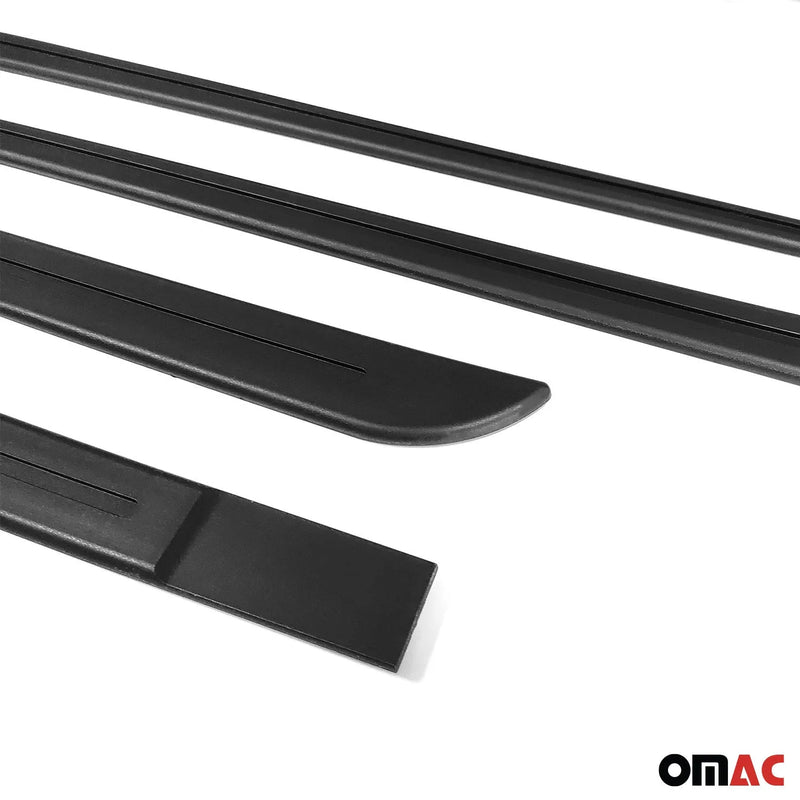 Toyota Side Door Molding Trim Skirt Garnish Black 4 Pcs