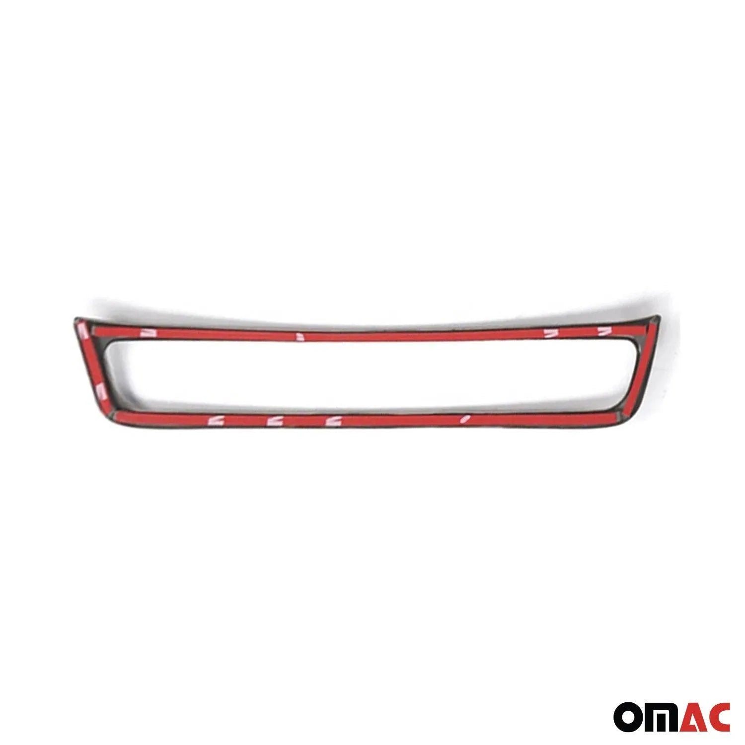 2015-2018 Jeep Renegade Air Condition Switch Trim Frame Silver Chrome 1Pc