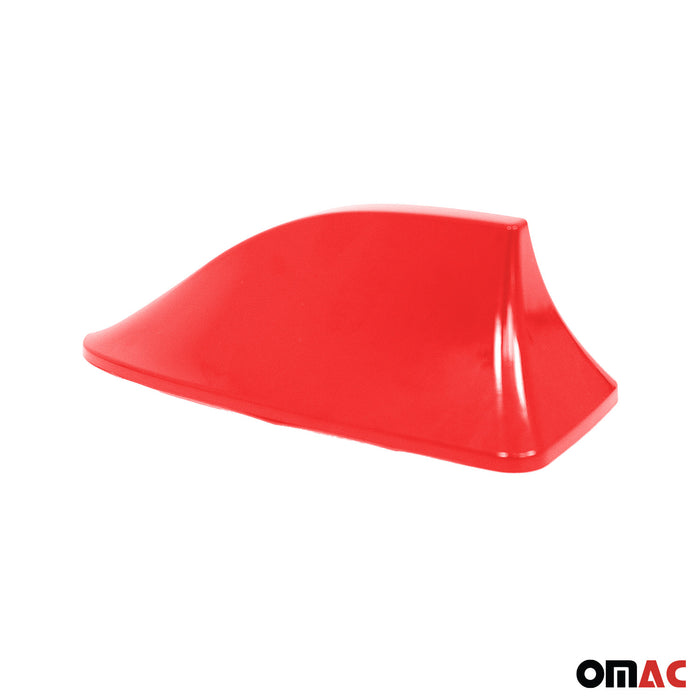 Car Shark Fin Antenna Roof Radio AM/FM Signal for Jeep Wrangler Red