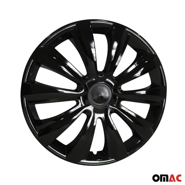 16 Inch Wheel Covers Hubcaps for GMC Black