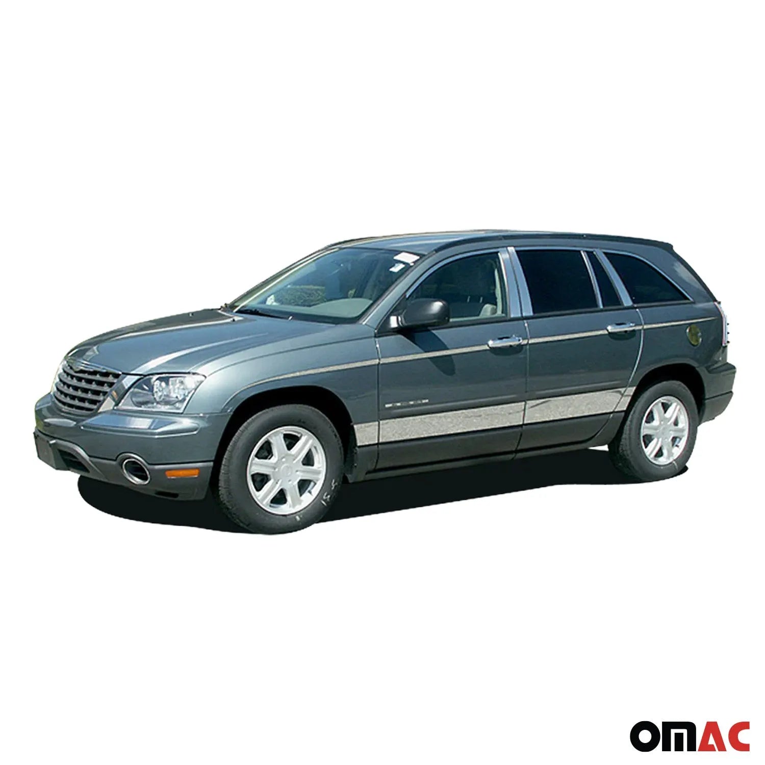 2017-2025 Chrysler Pacifica OMAC Stainless Steel Rear Deck Trim 1Pc