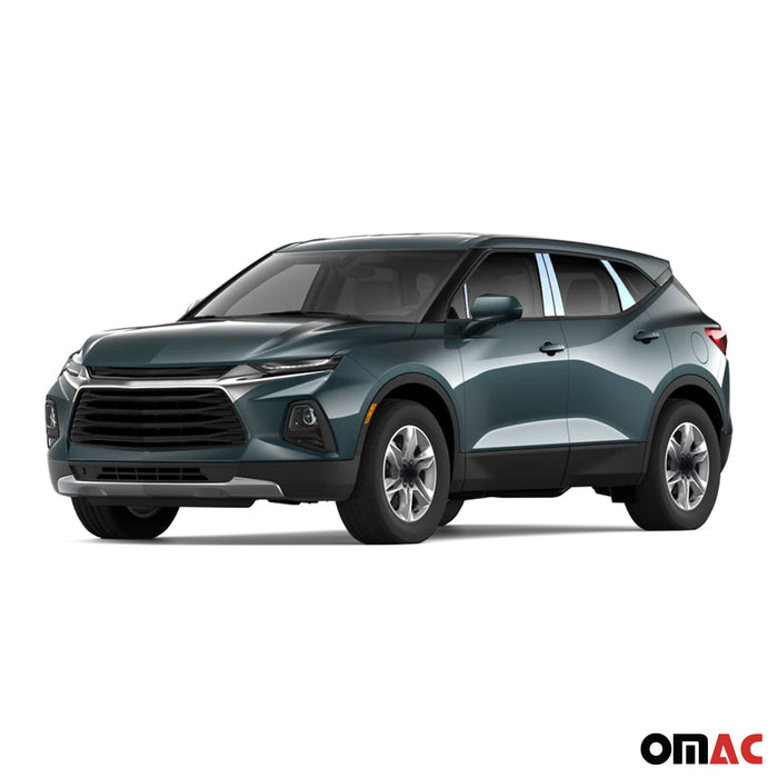 OMAC Stainless Steel Rear Bumper Trim 1Pc Fits 2019-2023 Chevrolet Blazer