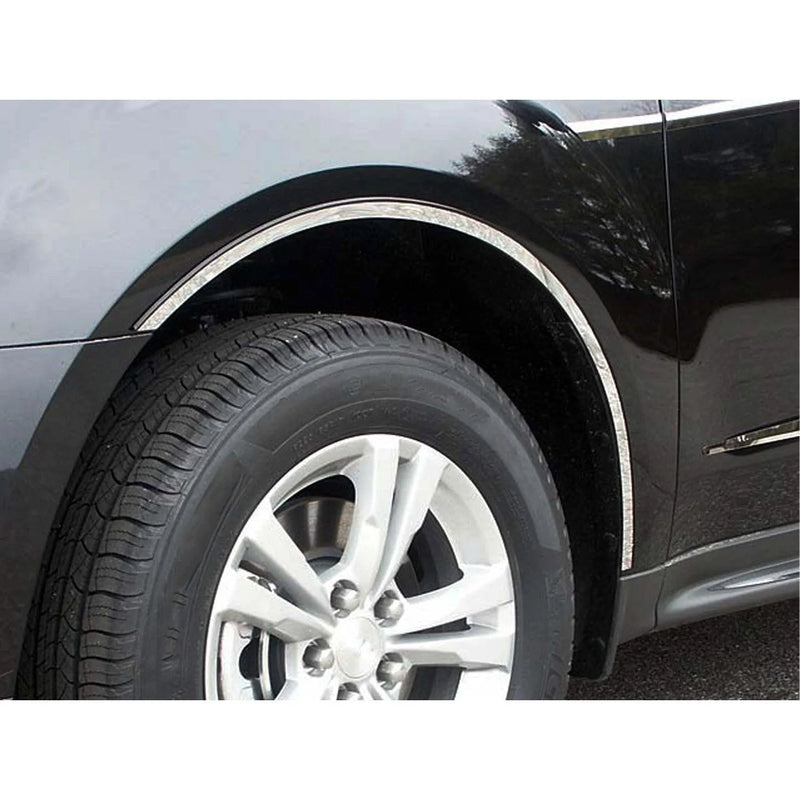 2010-2017 Chevrolet Equinox Stainless Steel Wheel Well Trim 6Pc