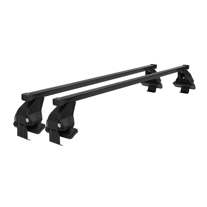 Smooth Roof Racks Cross Bar Luggage Carrier for BMW X1 F48 2020-2022 Steel Black