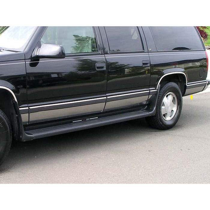 Stainless Rocker Panel Trim 10Pc Fits 1992-1999 Chevrolet Suburban 4Door