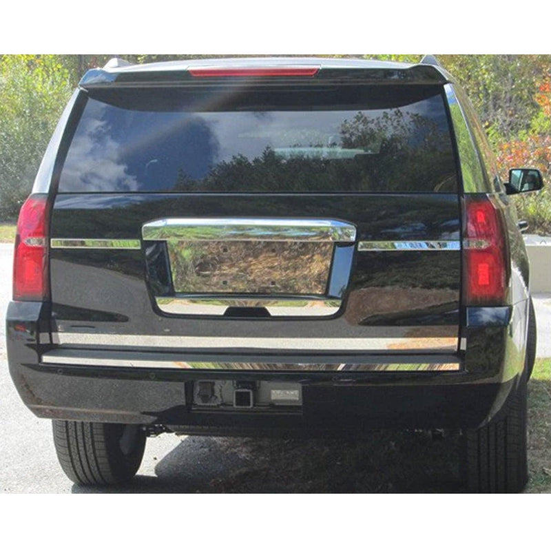 2015-2020 Chevrolet Suburban OMAC Stainless Steel Rear Bumper Trim 1Pc