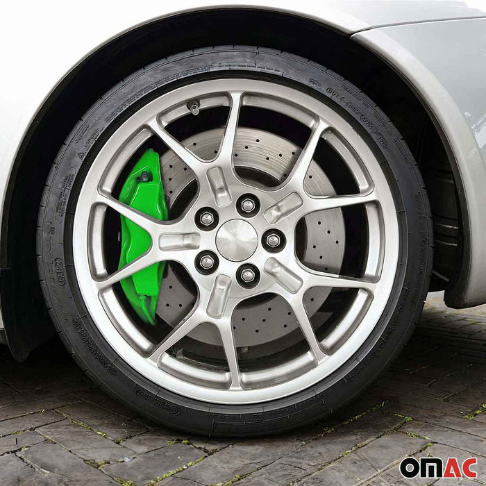 OMAC Brake Caliper Epoxy Based Car Paint Kit Washington Green Glossy High-Temp