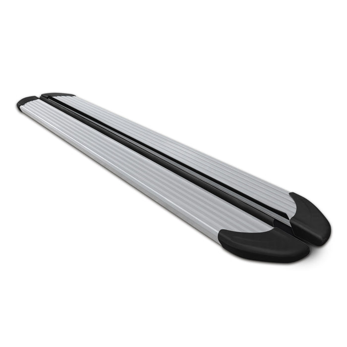 Running Boards Nerf Bars For Hyundai IX35 2009-2016 Side Steps Alu. Silver 2 Pcs