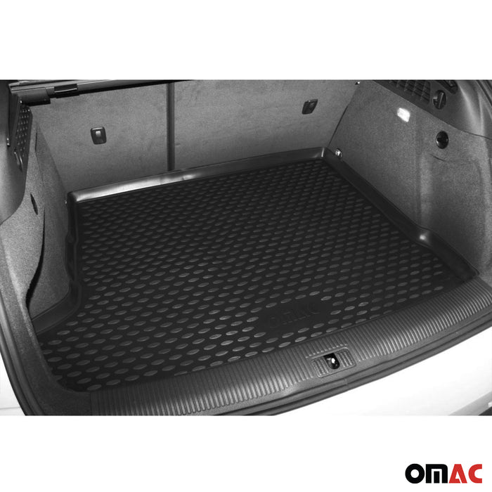 OMAC Cargo Mats Liner for Nissan Leaf 2018-2024 Waterproof TPE Black
