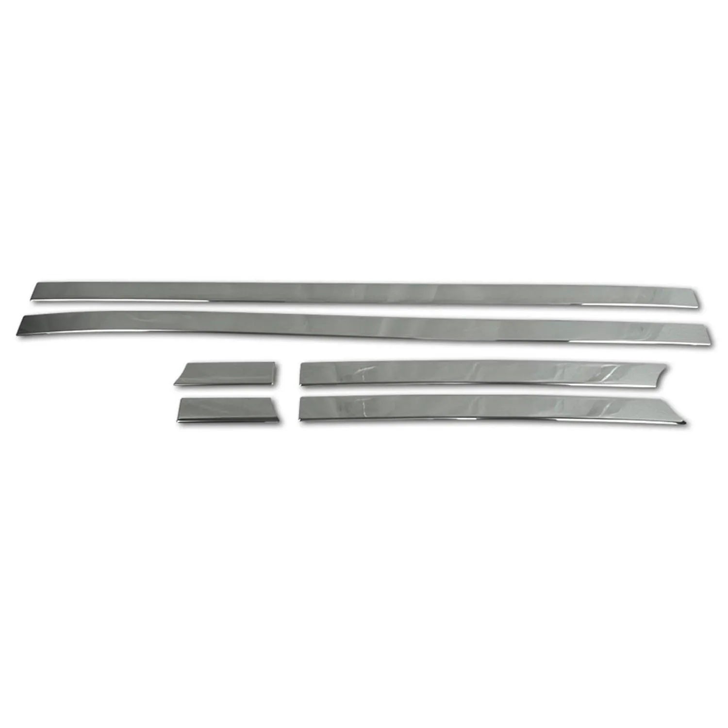 2006-2009 Land Rover Range Rover Sport Side Door Molding Trim Stainless Steel Silver