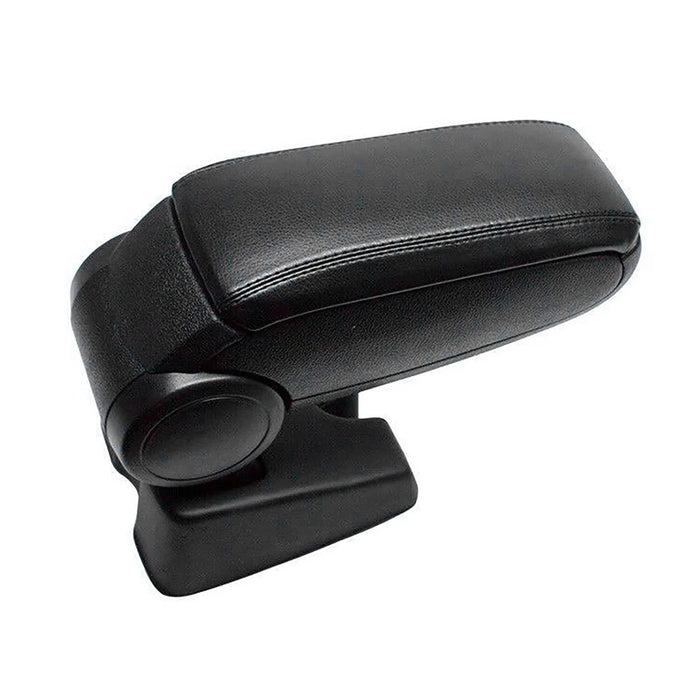 Black Center Console Armrest for Skoda Roomster 2007-2015 Plastic PU Leather 1Pc