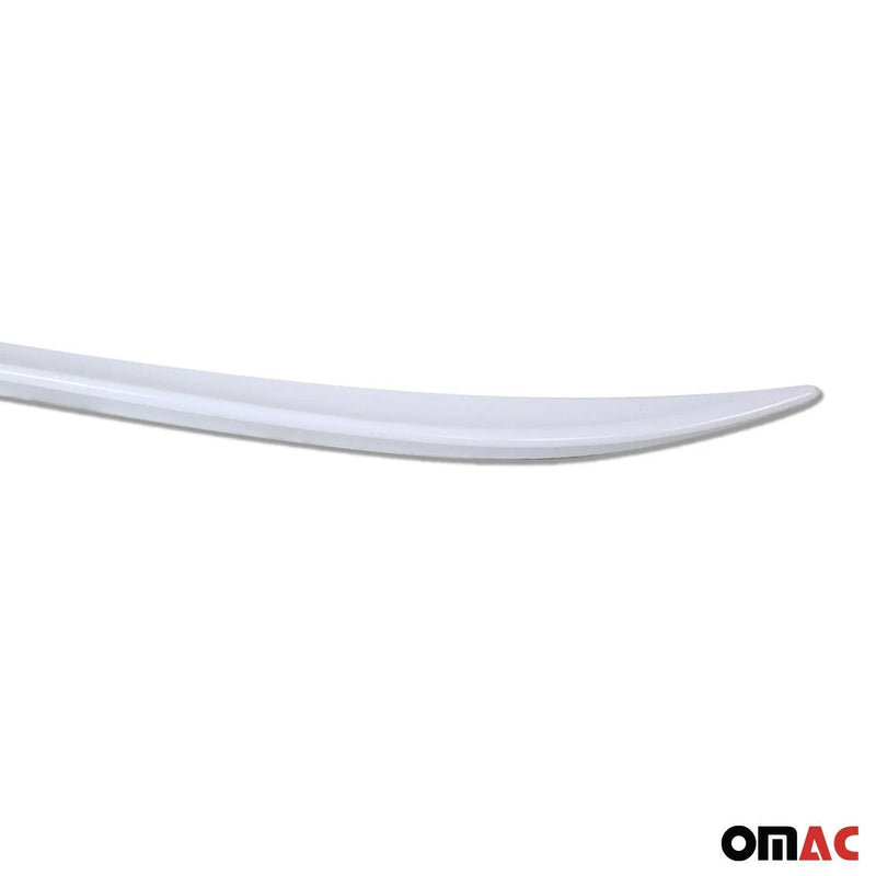 2014-2019 Toyota Corolla Rear Trunk Spoiler Wing White