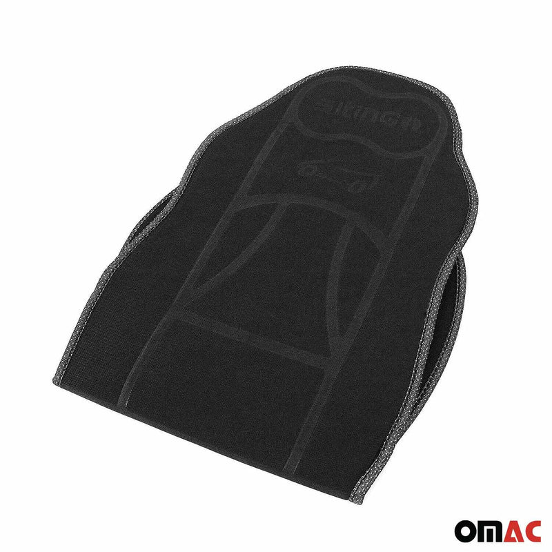 Jeep Car Seat Protector Cushion Cover Mat Pad Black Black 2 Pcs